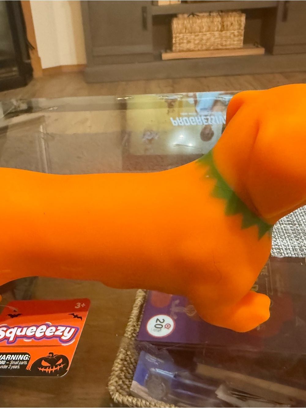 Hallowenie Squeeezy Halloween Dog Toy - Soft Squeaky Chew Toy